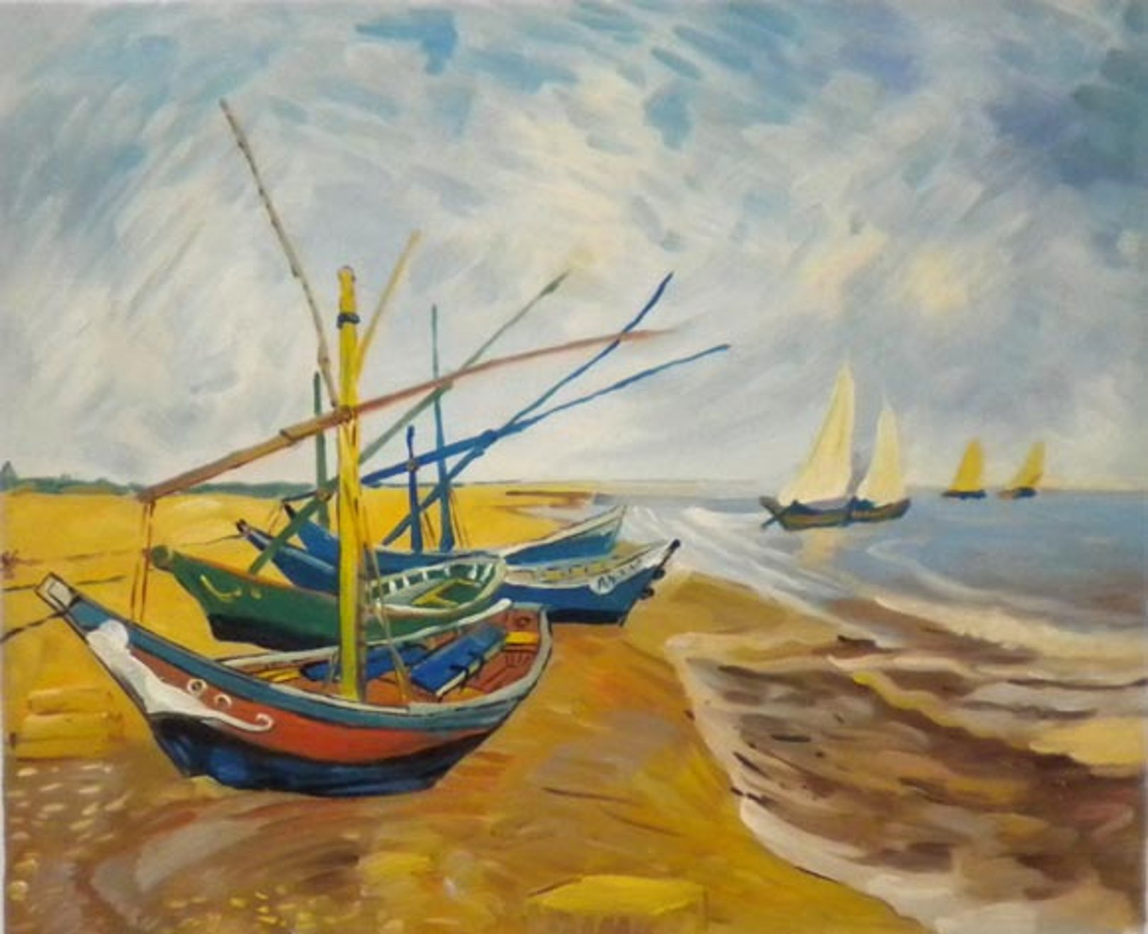 Barche In Mare Van Gogh